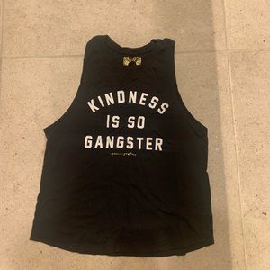 Spiritual gangster tee tank